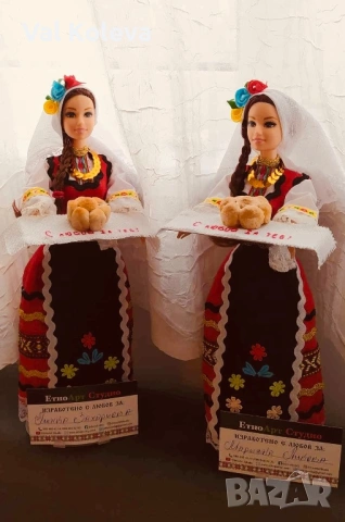 Кукла с ръчно ушита народна носия с възможност за персонализация, снимка 7 - Шивашки услуги - 54325686