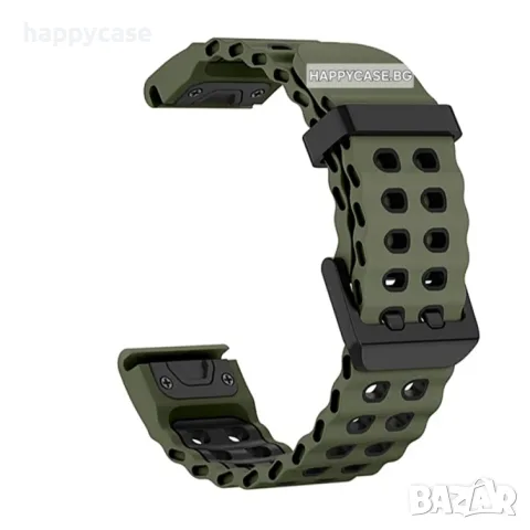 MARINE QUICKFIT Силиконова каишка за Garmin Fenix / Instinct / Enduro / Tactix / Quatix, снимка 15 - Каишки за часовници - 55649994