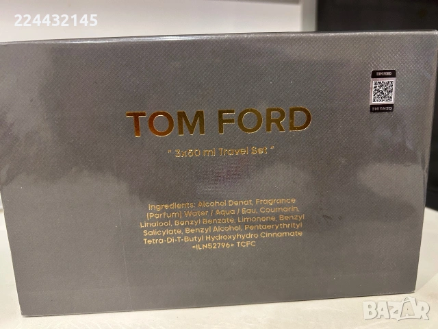 Tom Ford oud fleur tobacco oud oud wood 3* 50ml travel set , снимка 4 - Унисекс парфюми - 55137798