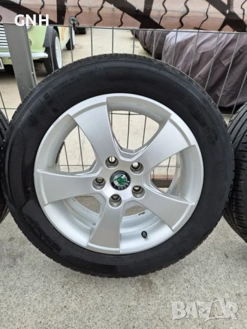 Джанти Skoda 16 цола , 5х112 , 6.5j ,et50 , 205/55/16 Audi Seat Vw, снимка 3 - Гуми и джанти - 54459861