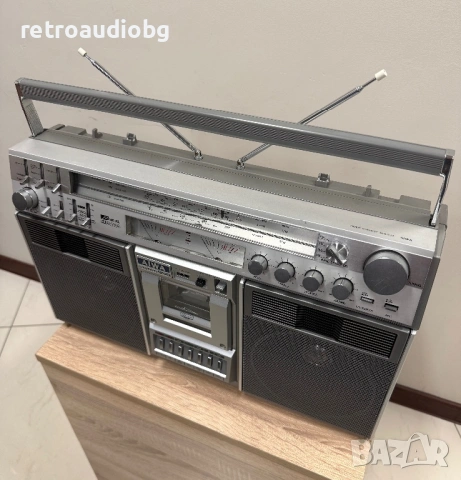 🔈Ретро радиокасетофон  AIWA TRP-990E -  boombox - Japan🔈, снимка 3 - Радиокасетофони, транзистори - 54638733
