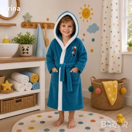 Детски халат Sunny, снимка 3 - Хавлии и халати - 55479403