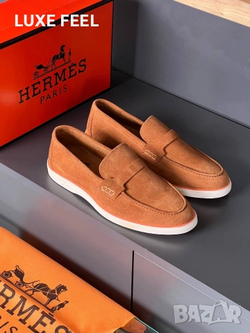 Hermes ⚜️Естествен Велур ⚜️, снимка 8 - Ежедневни обувки - 54282580