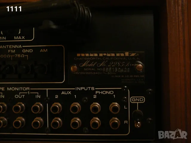 MARANTZ   2285B, снимка 10 - Ресийвъри, усилватели, смесителни пултове - 55366249