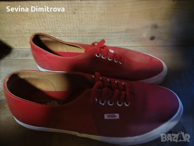 Кецове Vans естествена кожа 43 номер