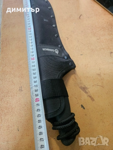 Оригинално мачете Gerber Gator Machete Jr. с калъф – около 48 см, снимка 3 - Други - 54377684