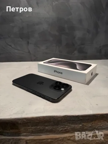 КАТО ЧИСТО НОВ Iphone 15 Pro 256 GB Black, снимка 2 - Apple iPhone - 55613206