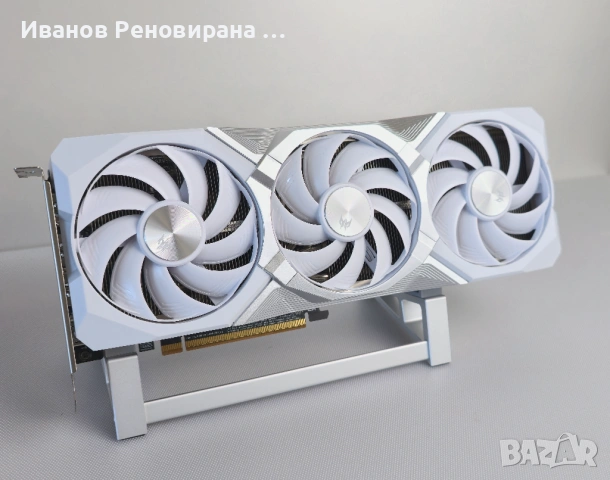 Видео карта Acer RX 9070 Predator Bifrost White, 16GB AMD Radeon, снимка 2 - Видеокарти - 54715377