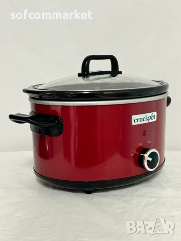 Уред за бавно готвене Crock-Pot SCV400RD (3.5L, Червен) + ГАРАНЦИЯ, снимка 5 - Мултикукъри - 54854969