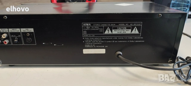 Дек Aiwa AD-WX333, снимка 3 - Декове - 55188054
