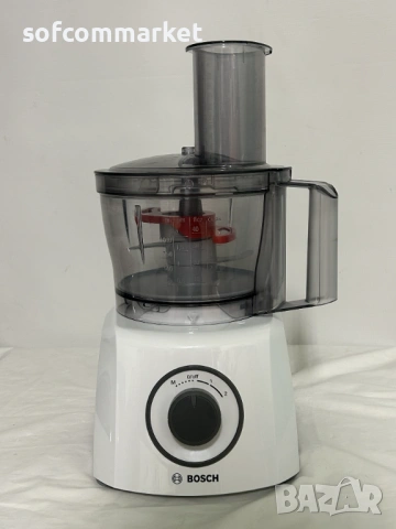 Кухненски робот Bosch MCM3100W MultiTalent 3 + екстра приставки, снимка 3 - Кухненски роботи - 54677383