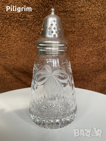 Диспенсър (ситник) за захарница Royal Brierley Crystal. Великобритания.
