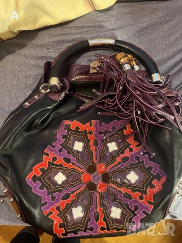 Дамска чанта естествена кожа Gucci, снимка 13 - Чанти - 55509127