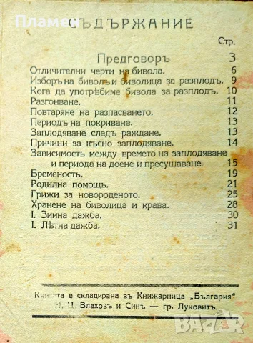 Отгледване на бивола и говедото Б. Калевъ /1934/, снимка 2 - Антикварни и старинни предмети - 55575881