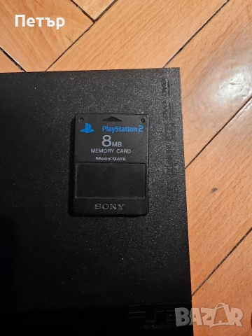 Sony PlayStation 2 + 2 джойстика + Memory Card 8MB + NBA Street Vol. 2, снимка 2 - PlayStation конзоли - 54887783