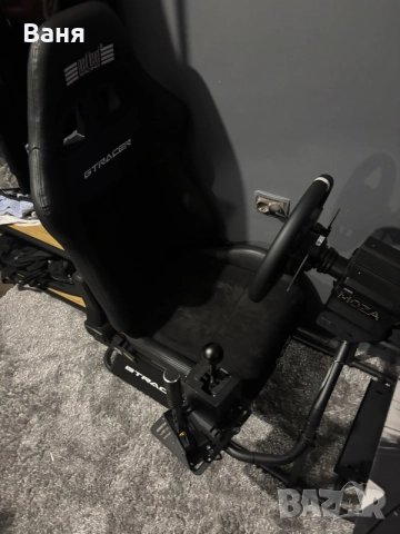 Moza R12 V2 + CRP2 + HGP + HBP + Next Level Racing GTRacer 2.0 – пълен SIM Racing комплект, снимка 3 - Друга електроника - 55503080