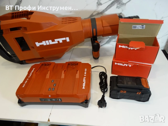 НОВО - 2026 - Hilti TE 1000 - 22 / NURON - Акумулаторен къртач, снимка 8 - Къртачи - 55215023