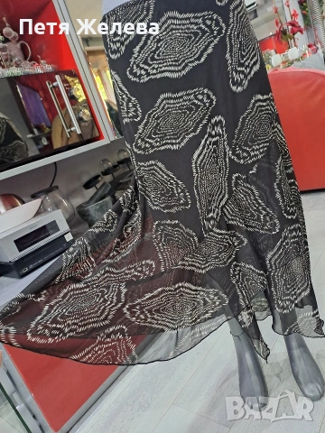 Дълга ефирна пола -(M;L), снимка 2 - Поли - 54087163