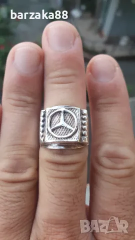 Мъжки с ребърен пръстен Mercedes