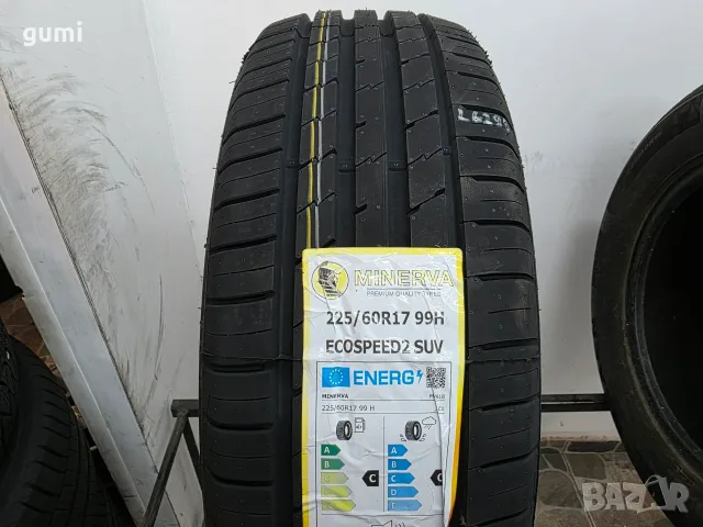 1бр летна гумa 225/60/17 MINERVA L06299 , снимка 2 - Гуми и джанти - 55405094