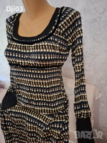 Еластична Дамска Рокля, снимка 4 - Рокли - 54319557