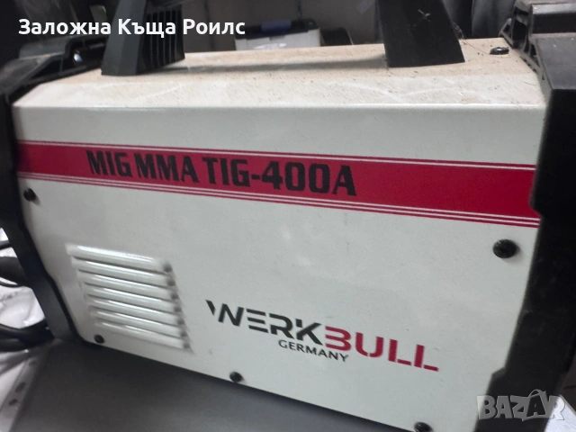 Werkbull TIG-400A аргонов апарат / електрожен, снимка 4 - Други инструменти - 55137802