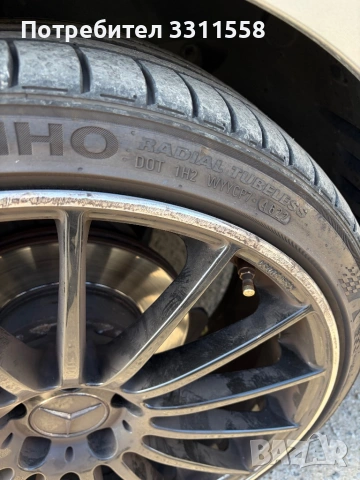 Джанти и гуми 225/35/19 Mercedes W204, снимка 6 - Гуми и джанти - 54707543
