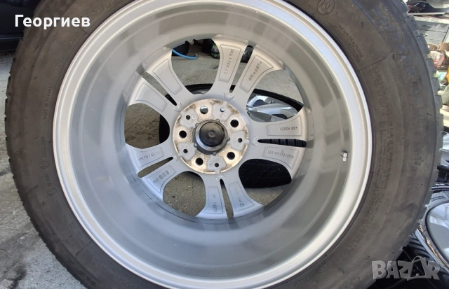 Лети джанти със зимни гуми 225/55-17" от BMW - оригинални, снимка 11 - Гуми и джанти - 54429963