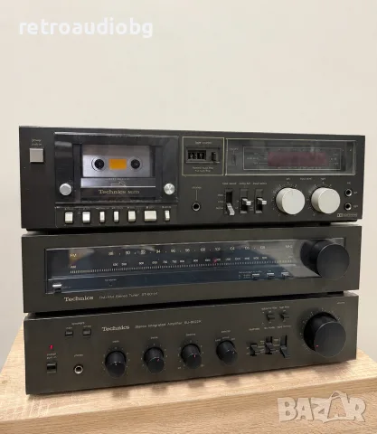 🔊Ретро аудио сет - система TECHNICS - усилвател, тунер, дек🔊