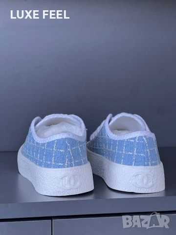 Chanel ⚜️Дамски Кецове , снимка 7 - Кецове - 54793810