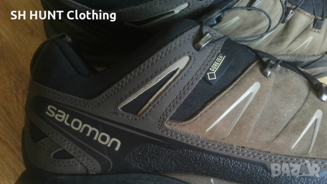 SALOMON X Ultra Ltr Gtx GORE-TEX Leather Shoes EUR 45 1/3 естествена кожа водонепромокаеми - 2705, снимка 5 - Маратонки - 54887665