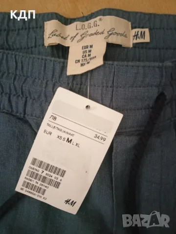 Мъжки къси панталонки H&M, снимка 3 - Панталони - 55625837