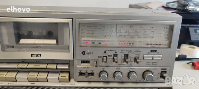 Радиокасетофон Sharp GF-515, снимка 7 - Радиокасетофони, транзистори - 55055860