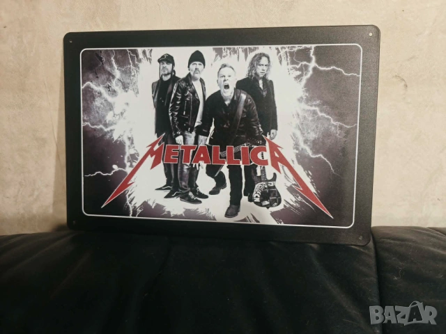 Metallica Tin Sign-метална табела(плакет)