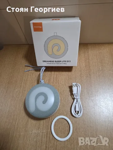 Dreamegg Sleep Lite D11, преносима машина за бял шум за бебета, която включва 21 успокояващи звука