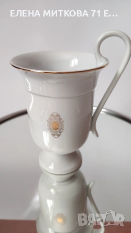 *Burg lindau porzellan* чисто нов луксозен комплект от два двойни сета + лъжички, снимка 11 - Сервизи - 54128357