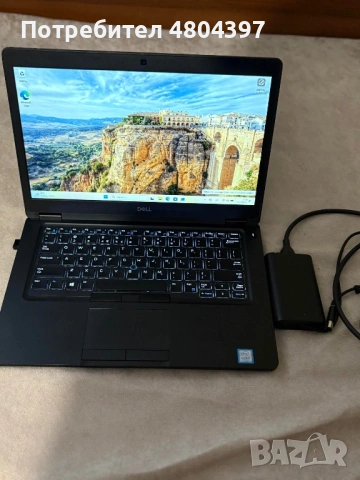 Dell Latitude 5490 – Core i5 (8-мо пок.), 16GB RAM, 256GB SSD, Светеща клавиатура