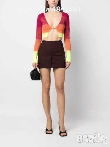 GCDS къса жилетка / cropped cardigan , снимка 2 - Жилетки - 54733059
