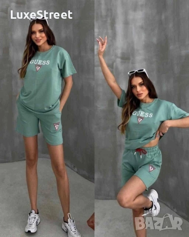 Guess 🤍лого Бродирано Дамски Комплекти , снимка 6 - Комплекти - 55064536