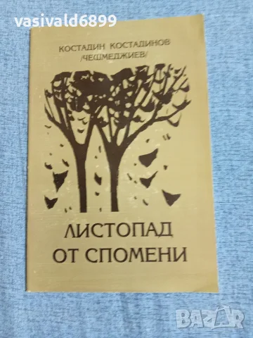 Костадин Костадинов - Листопад от спомени 