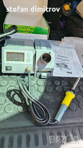 Станция за запояване ZD-931, Поялник, Регулатор, До 450 °C, 220VAC, 48W, снимка 10 - Поялници и запояване - 55499978