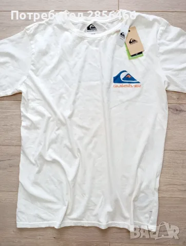 Мъжка тениска Quicksilver размер L, снимка 2 - Тениски - 55621430