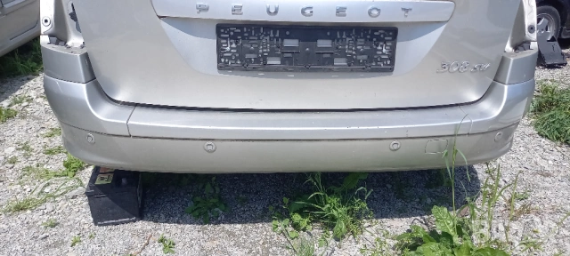 Задна броня Peugeot 308 SW, снимка 2 - Части - 54401306