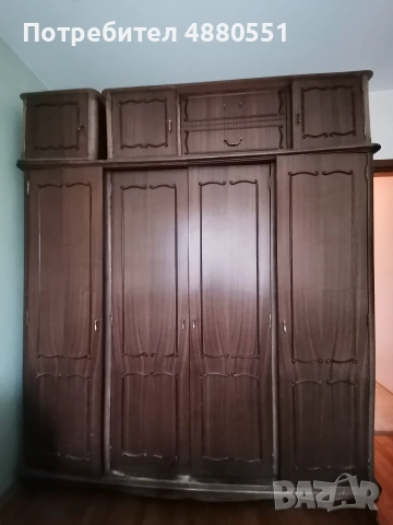 Продавам спален комплект мебели, снимка 3 - Спални и легла - 55221775