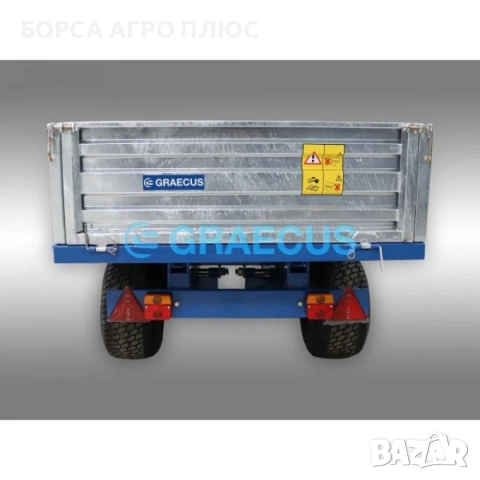 Самосвално ремарке - 2500 кг. - DТ2500-H, снимка 9 - Селскостопанска техника - 55213279
