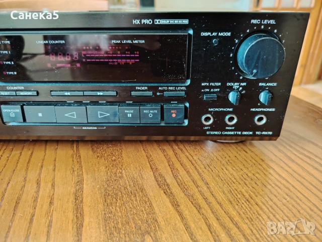 Sony TC-RX70, снимка 4 - Декове - 34254696
