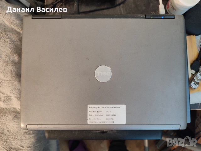 Dell Latitude D620 – работещ лаптоп с COM порт (RS-232) – идеален за диагностика, снимка 6 - Лаптопи за работа - 54404141