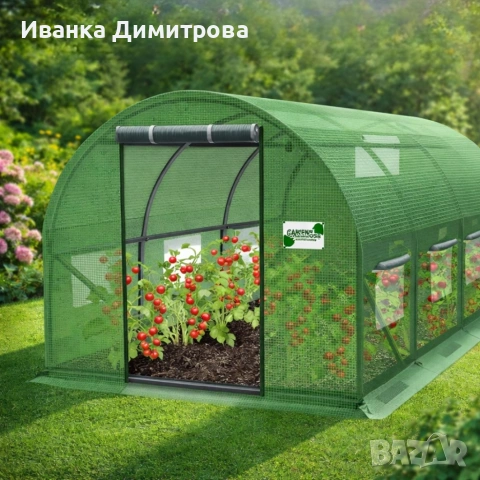 Градиснка оранжерия New Solution - отлична защита за вашите култури 3 х 2 х 2м
