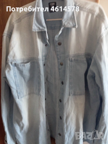 Продавам дънкено яке, снимка 3 - Якета - 54322121