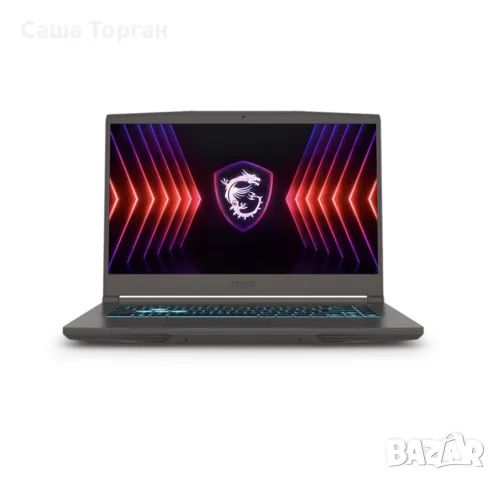 Продавам MSI Thin A15 B7VF  RTX 4060 / Ryzen 5 7535HS / 16GB DDR5 / 512GB SSD
